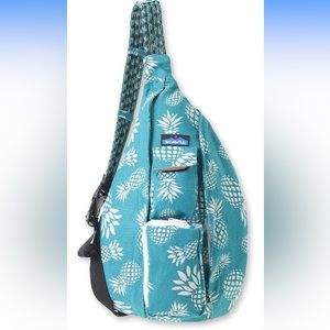 KAVU Original Rope Bag Sling Pack with Adjustable Rope Shoulder Strap